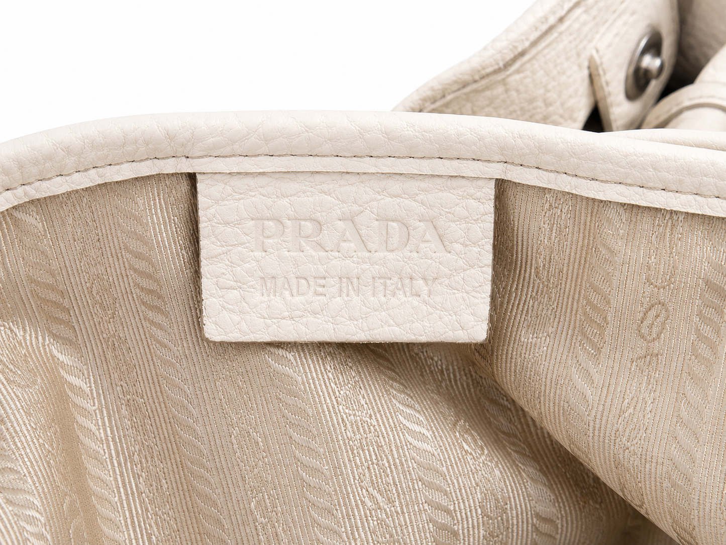 Prada Vitello Daino Tote