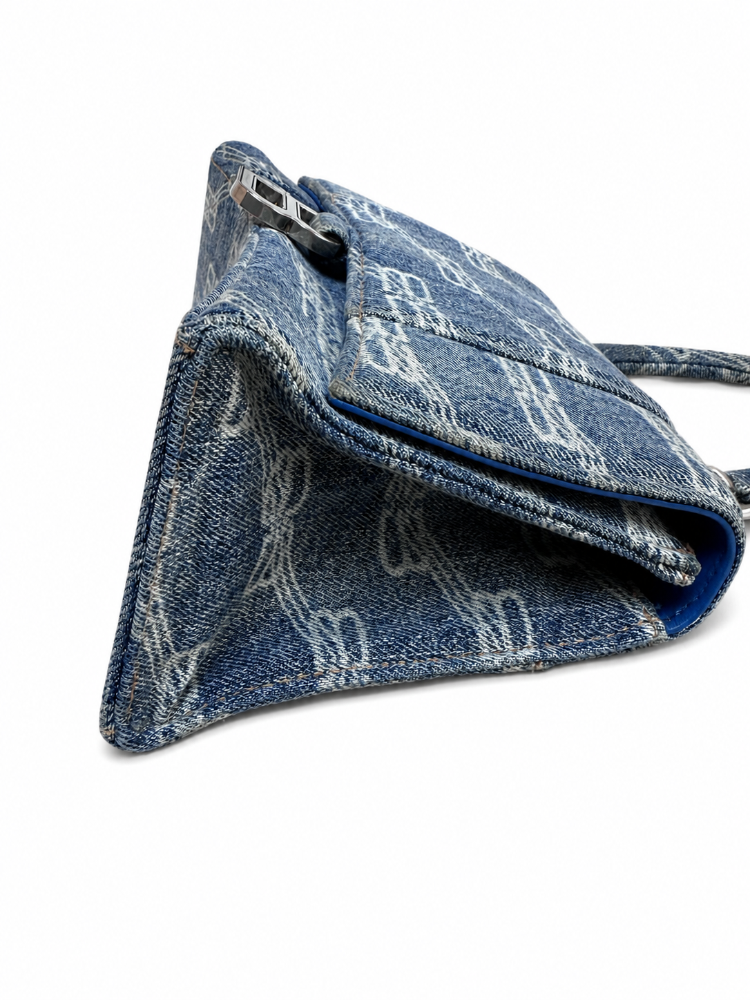 Balenciaga Hourglass Mini BB Denim