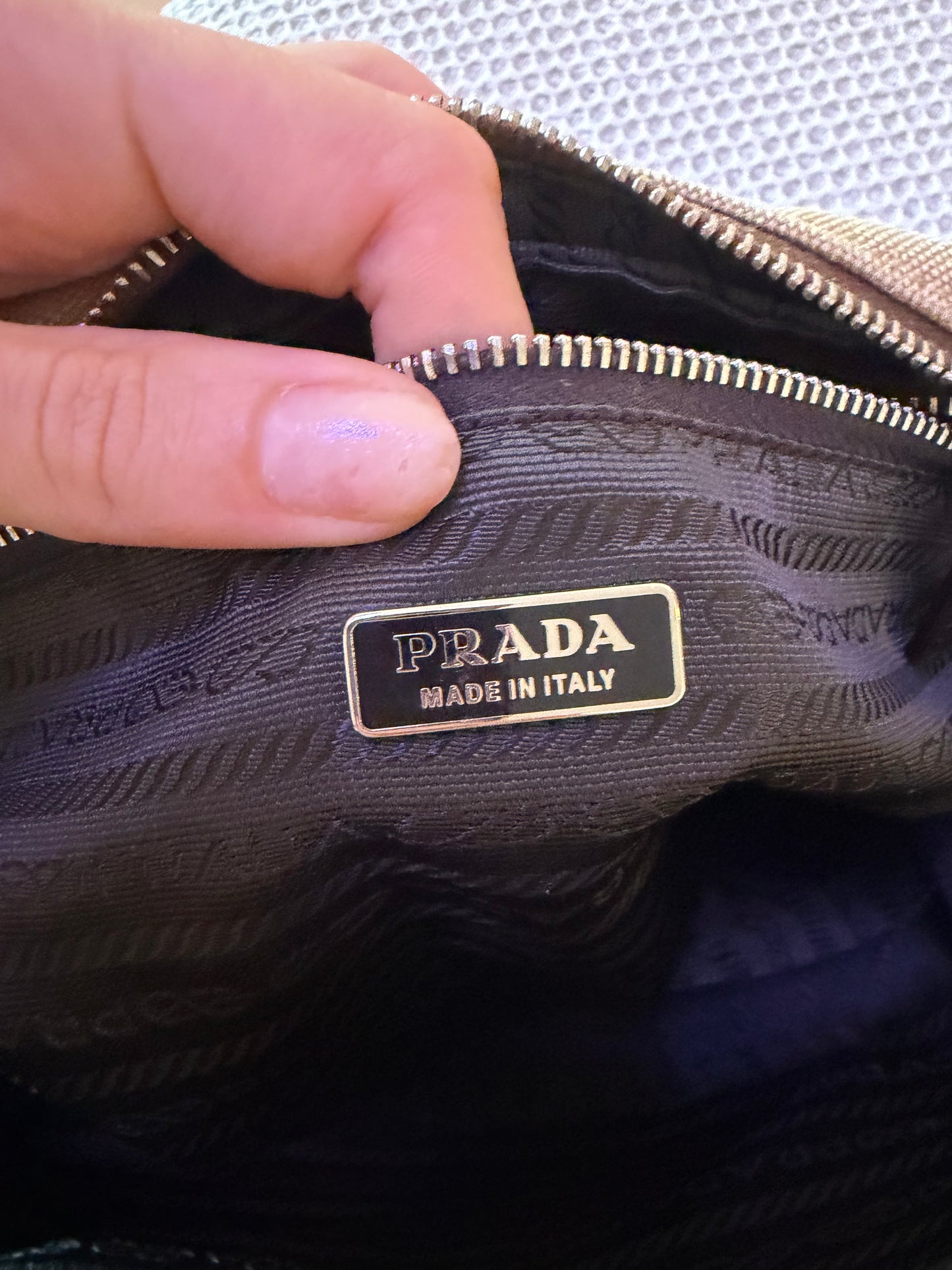 Prada Bauletto in tela