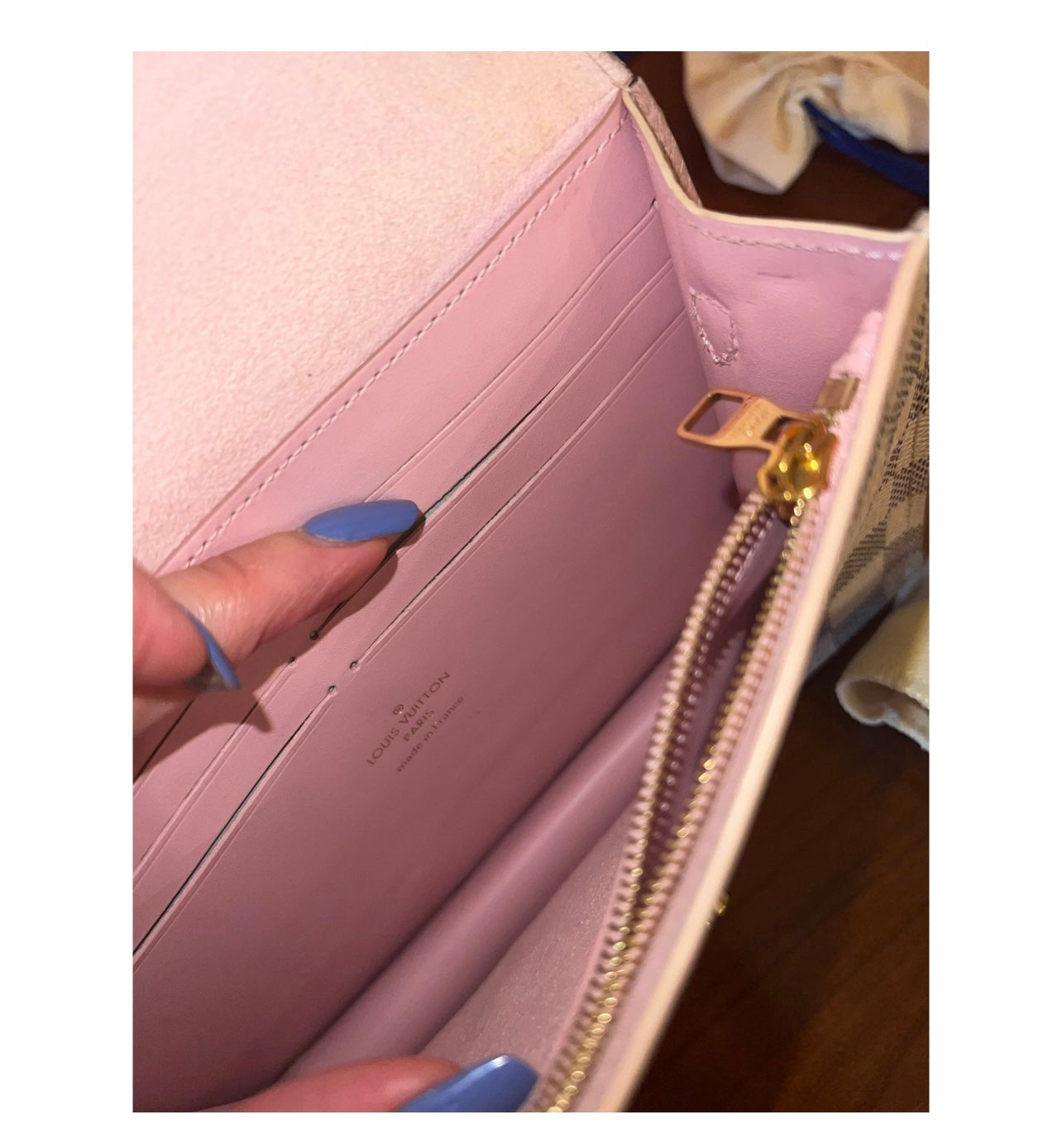 Louis Vuitton Croisette Damier Azur